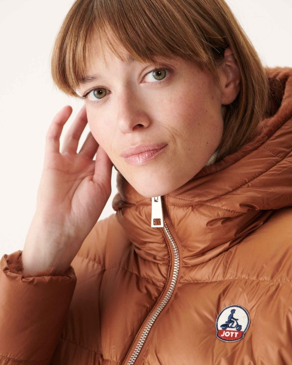 Doudoune Réversible Grand Froid Jott Gala Caramel