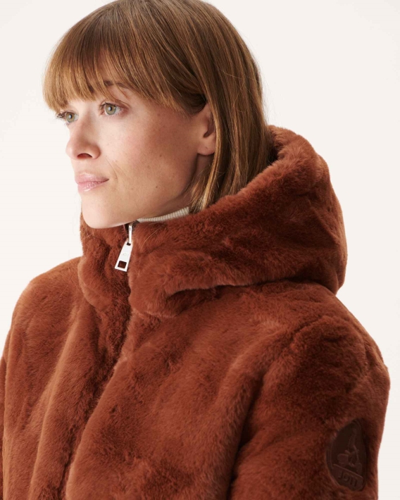 Doudoune Réversible Grand Froid Jott Gala Caramel