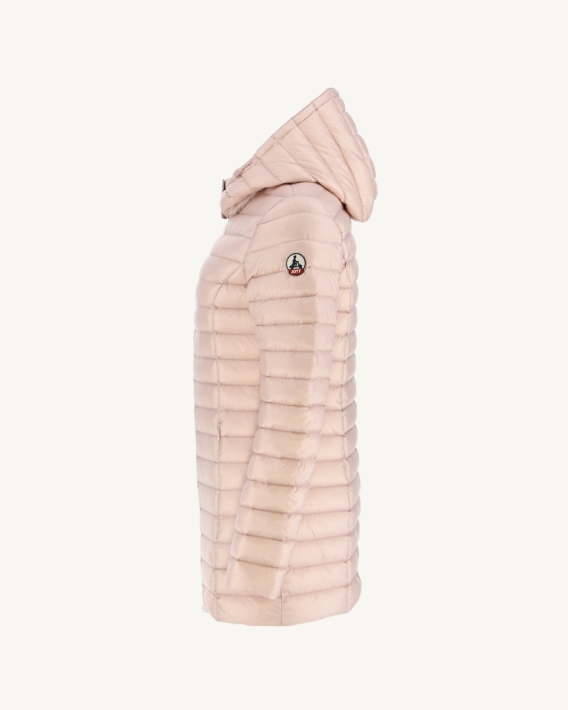 Doudoune à Capuche Jott Rose Pale Nour