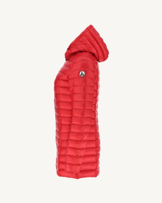 Doudoune à Capuche Rouge Nour Jott