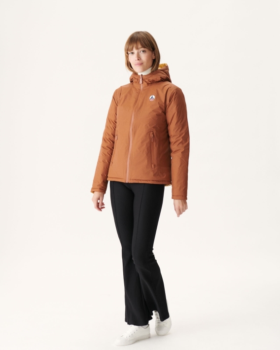 Doudoune Reversible Caramel/moutarde Vienna Jott