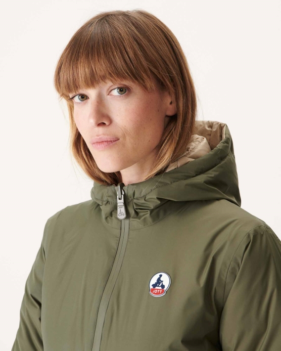 Doudoune Réversible Armée/beige Vienna Jott
