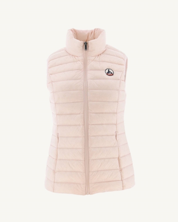 Doudoune Légère Sans Manche Jott Seda Rose Tendre