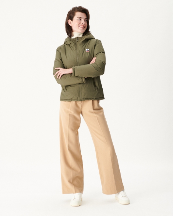 Doudoune Réversible Grand Froid Army/sauge Victoria Jott