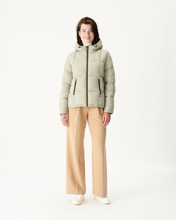 Doudoune Réversible Grand Froid Army/sauge Victoria Jott
