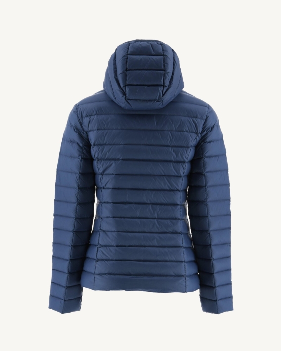 Jott Doudoune Légère à Capuche Blue Jeans Cloe