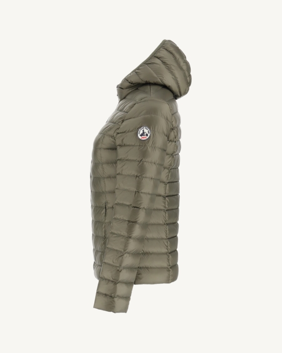 Doudoune Légère à Capuche Jott Army Cloe