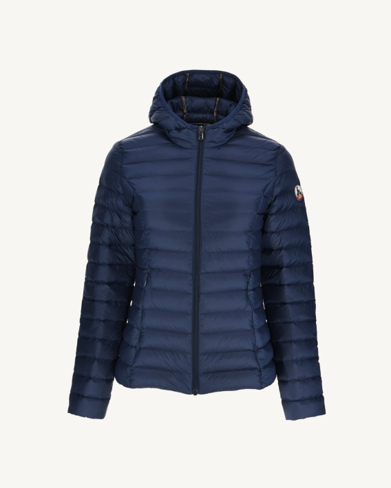 Doudoune Légère à Capuche Jott Bleu Abysse Cloe