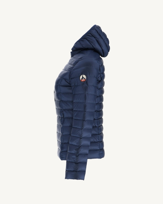 Doudoune Légère à Capuche Jott Bleu Abysse Cloe