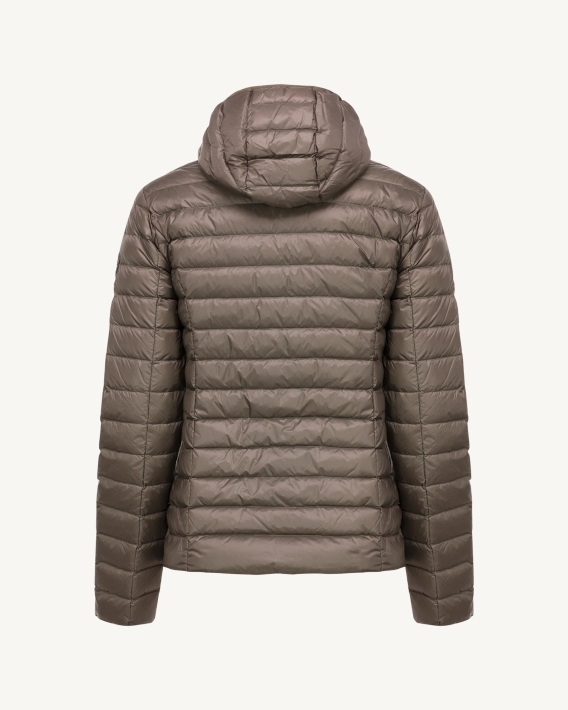 Doudoune Légère à Capuche Jott Taupe Cloe