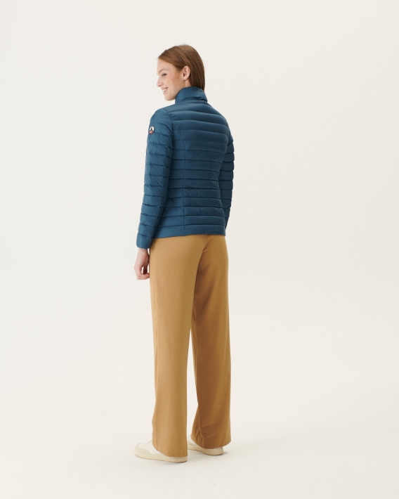 Doudoune Légère Bleu Jean Cha Jott