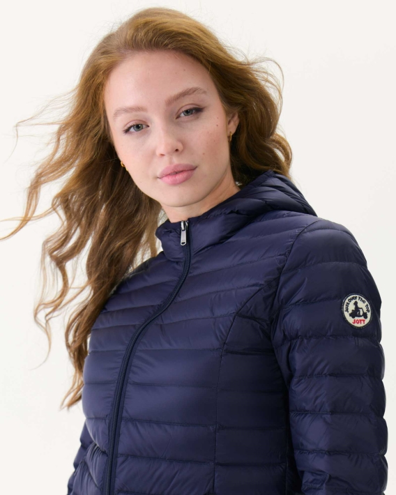 Doudoune Légère à Capuche Marine Cloe Jott