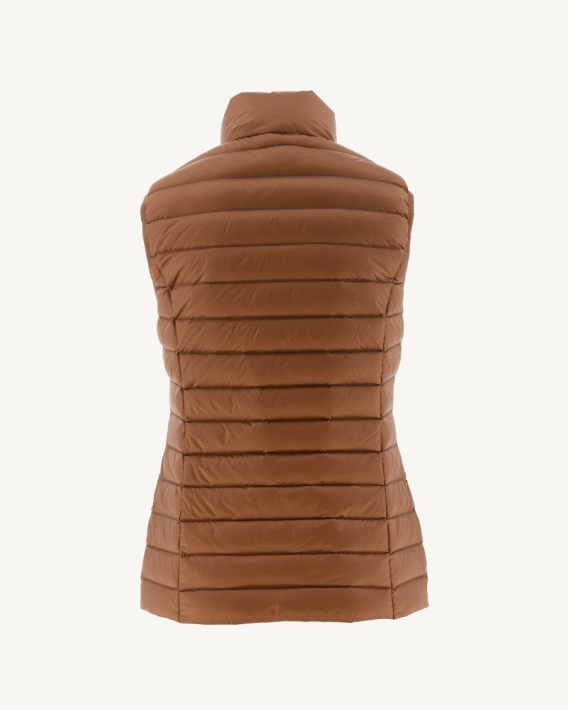 Doudoune Légère Sans Manche Jott Camel Seda