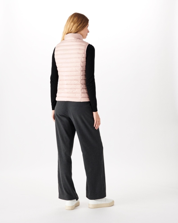 Doudoune Légère Sans Manche Jott Rose Pale Seda