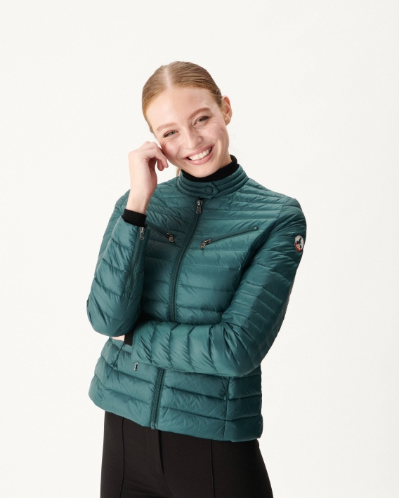 Doudoune Légère Vert Fonce Nina Jott