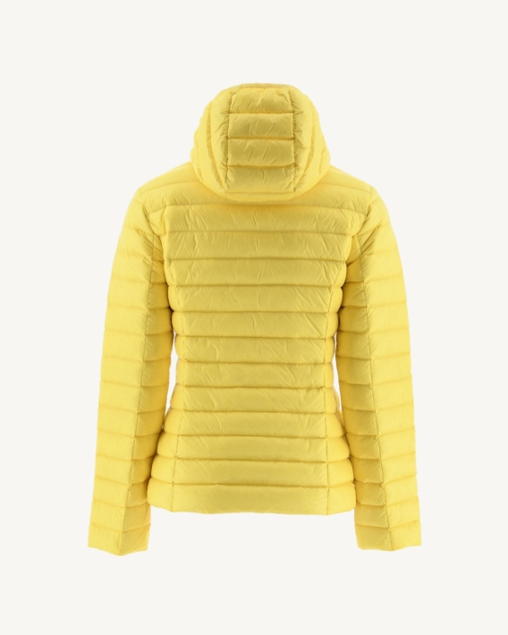 Jott Doudoune Légère à Capuche Soft Jaune Cloe