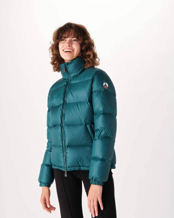Doudoune Matelassée Jott Grand Froid Vert Fonce Cardiff