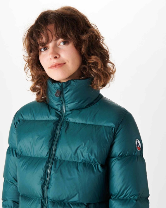 Doudoune Matelassée Jott Grand Froid Vert Fonce Cardiff