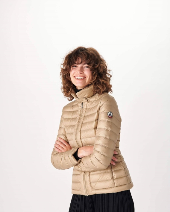 Doudoune Légère Beige Anna Jott