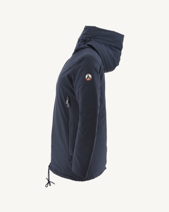 Doudoune A Capuche Marine Siberie Jott