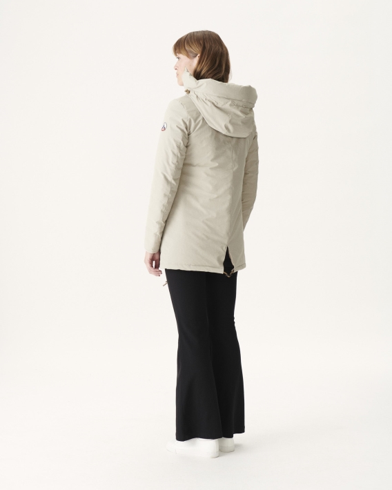 Doudoune Capuche Jott Beige Sibérie