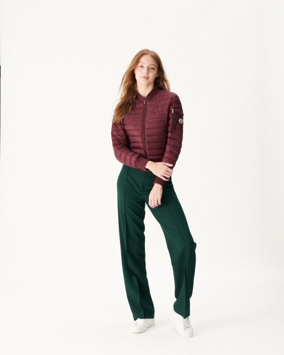 Doudoune Légère Aubergine Emmy Jott