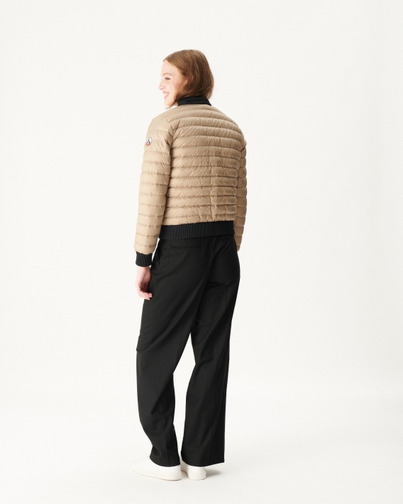 Doudoune Réversible Jott Noir/beige Hanoi