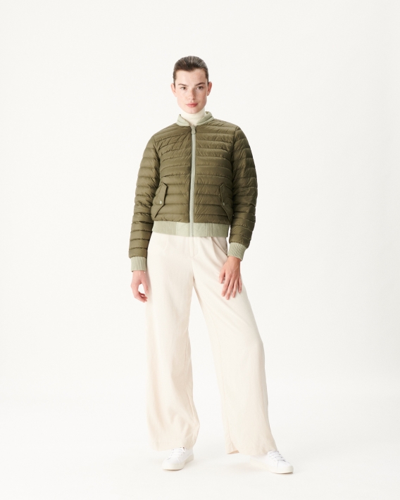 Doudoune Reversible Sauge/army Hanoi Jott