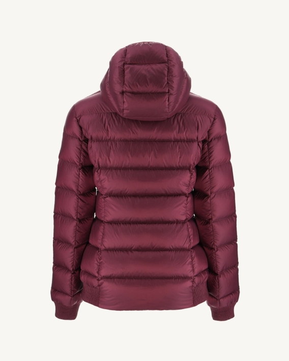 Doudoune Capuche Grand Froid Jott Aubergine Celine