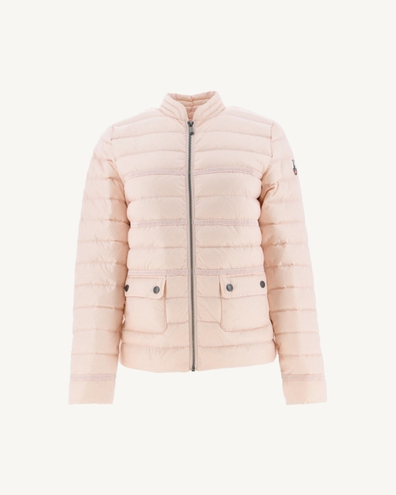 Doudoune Andorra Rose Tendre Courte Légère Jott