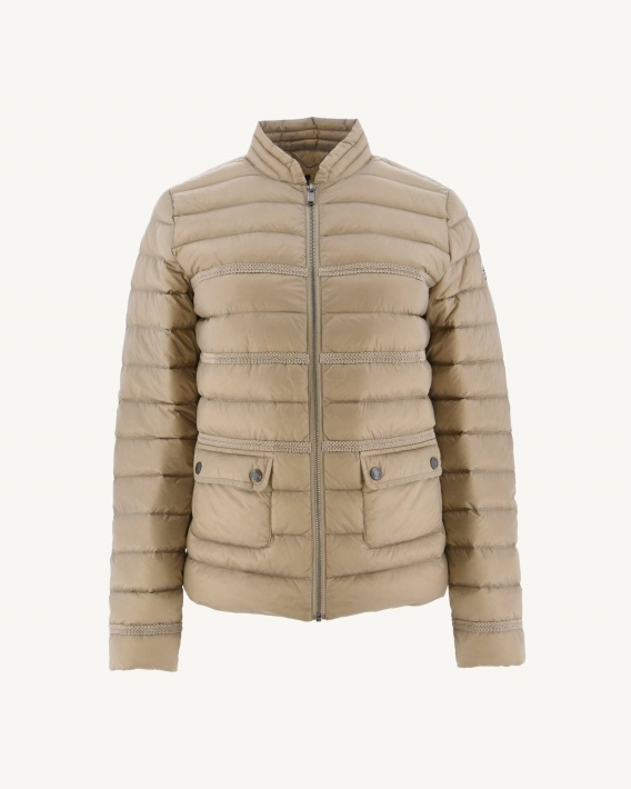 Doudoune Courte Légere Andorre Beige Jott