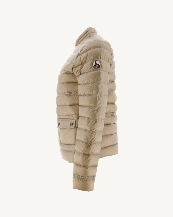 Doudoune Courte Légere Andorre Beige Jott