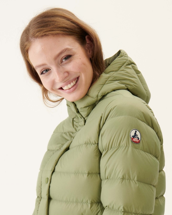 Jott Bush Jane Doudoune Droite à Capuche