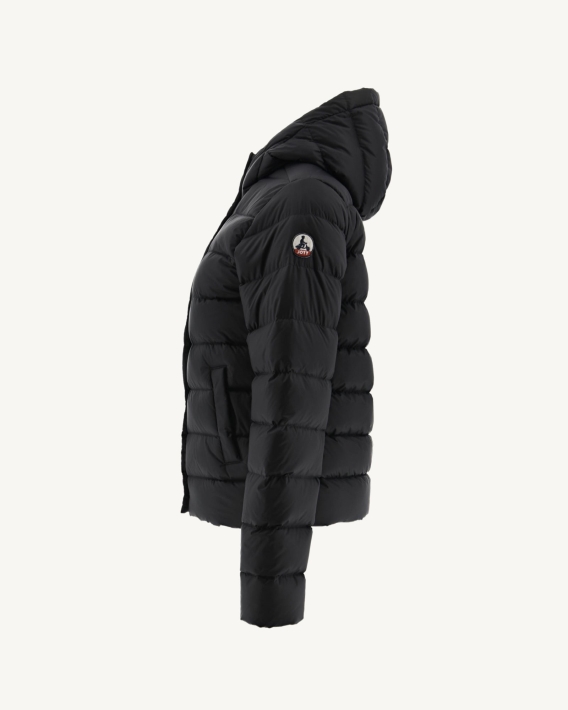 Doudoune Droite à Capuche Black Jane Jott