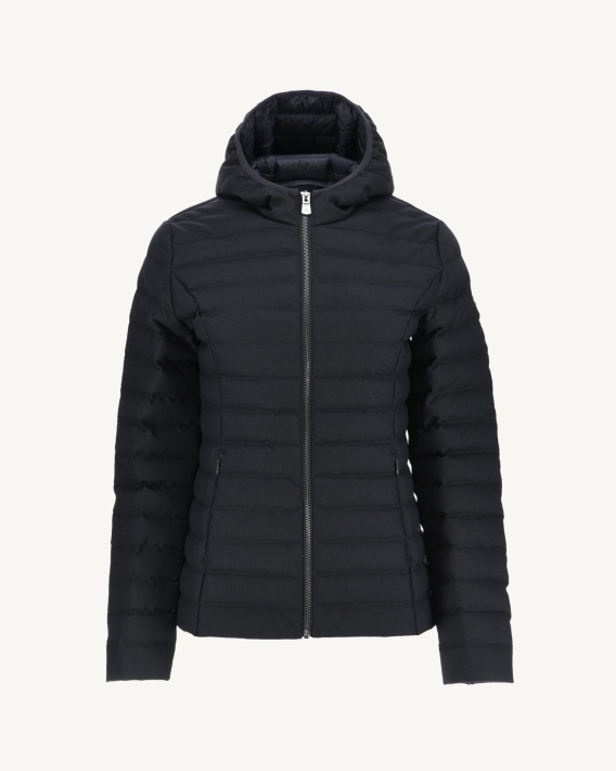 Doudoune Chaude Marine à Capuche Jott Cloe