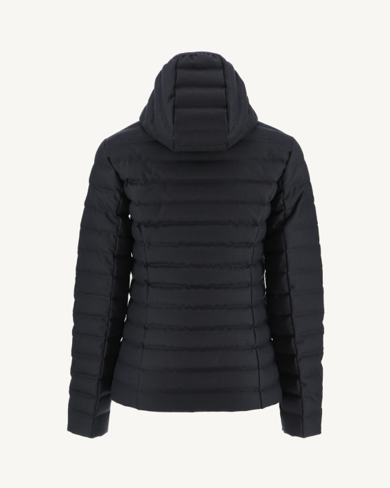 Doudoune Chaude Marine à Capuche Jott Cloe