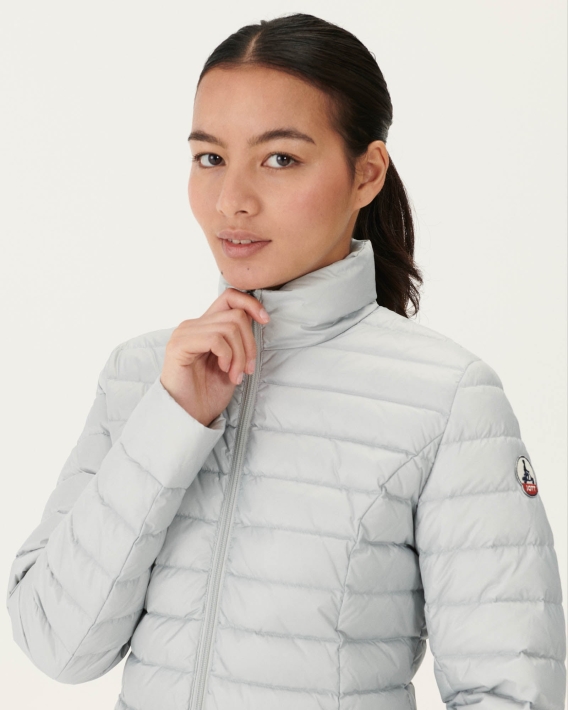 Doudoune Légère Soft Grey Cha Jott Fashion