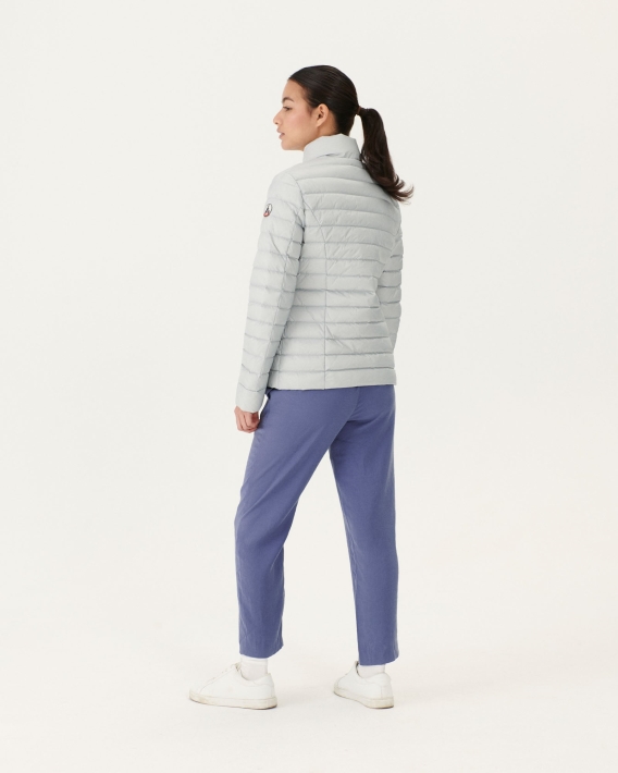Doudoune Légère Soft Grey Cha Jott Fashion