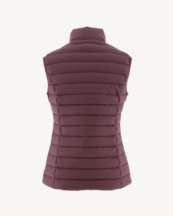 Doudoune Sans Manches Stretch Bordeaux Grenada Jott Fashion