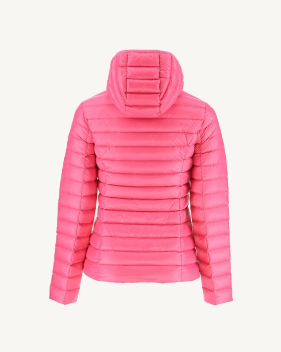 Doudoune Légère à Capuche Rose Cloe Jott Fashion