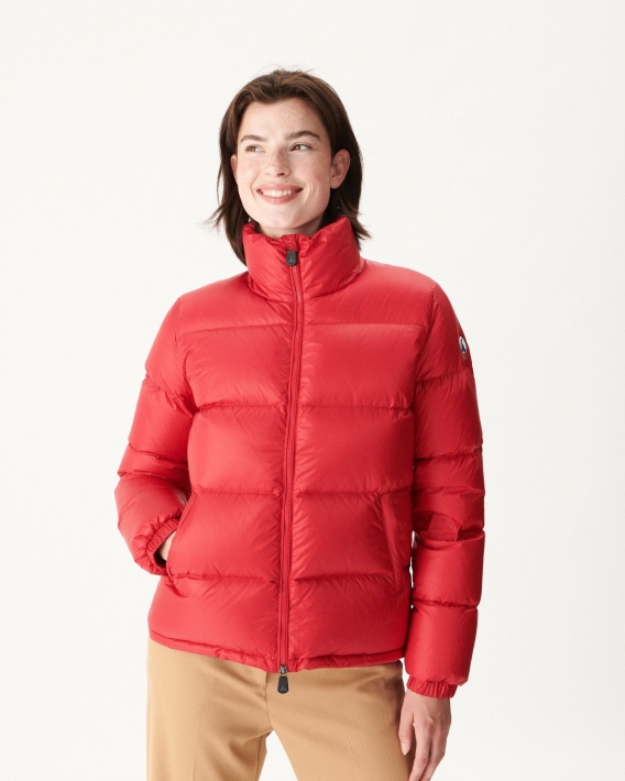 Doudoune Matelassée Jott Fashion Extreme Cold Rouge Cardiff