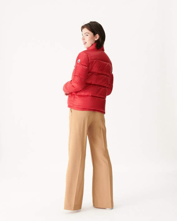 Doudoune Matelassée Jott Fashion Extreme Cold Rouge Cardiff
