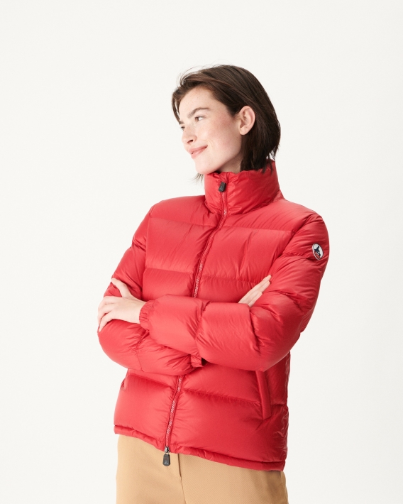 Doudoune Matelassée Jott Fashion Extreme Cold Rouge Cardiff