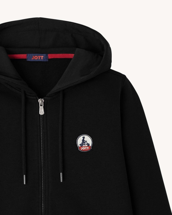 Sweat à Capuche Noir Oaxaca Jott
