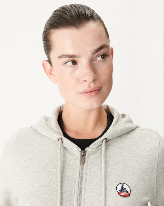 Sweat à Capuche Jott Fashion Gris Chine Oaxaca