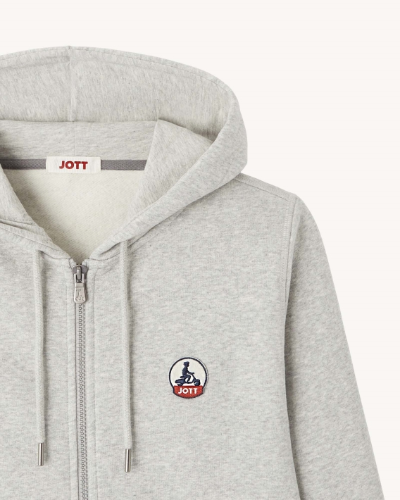 Sweat à Capuche Jott Fashion Gris Chine Oaxaca