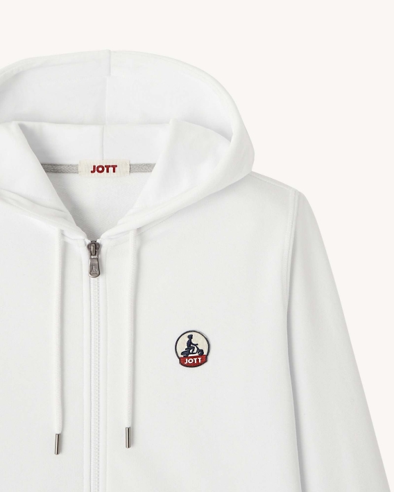 Sweat à Capuche Jott Fashion Blanc Oaxaca