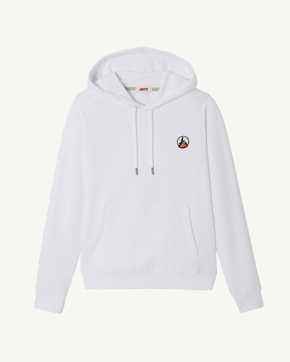 Sweat à Capuche Blanc Livia Jott Fashion