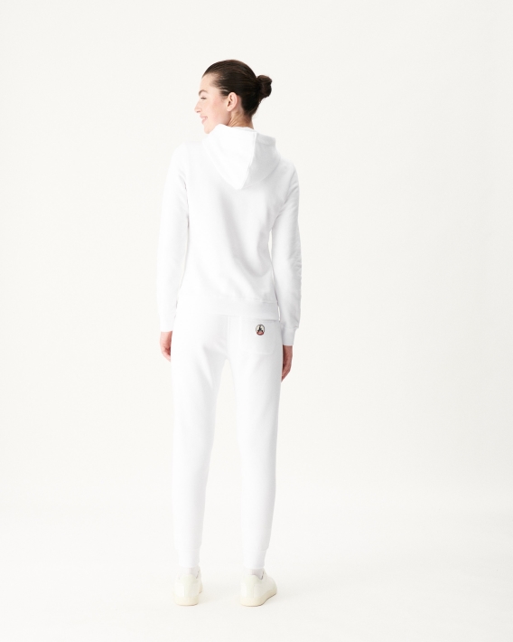 Sweat à Capuche Blanc Livia Jott Fashion