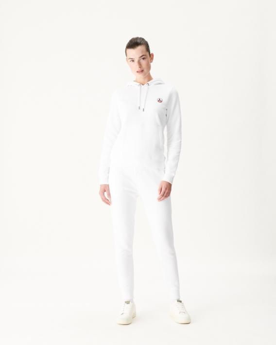 Sweat à Capuche Blanc Livia Jott Fashion